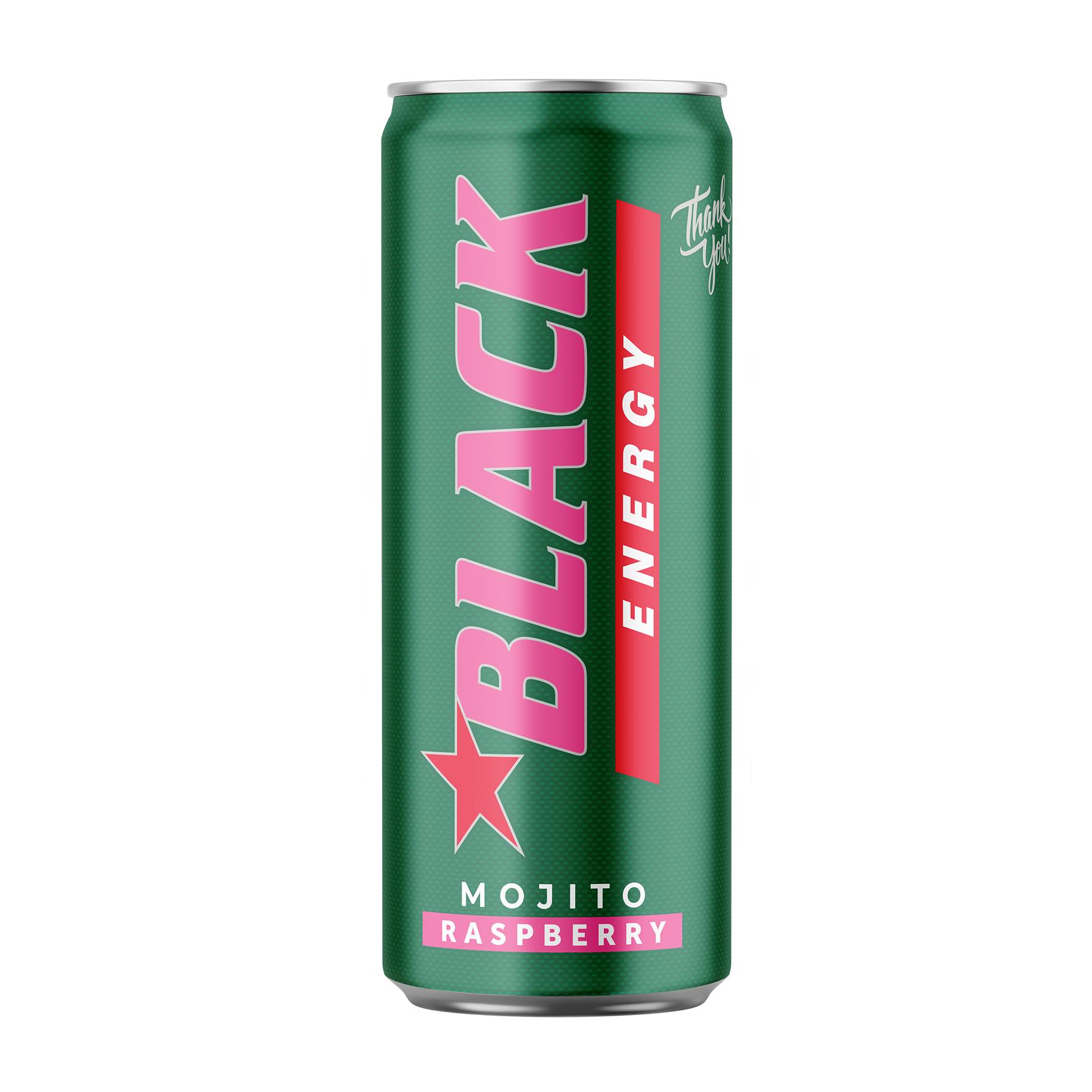 BLACK ENERGY MOJITO RASPBERRY 250 ml